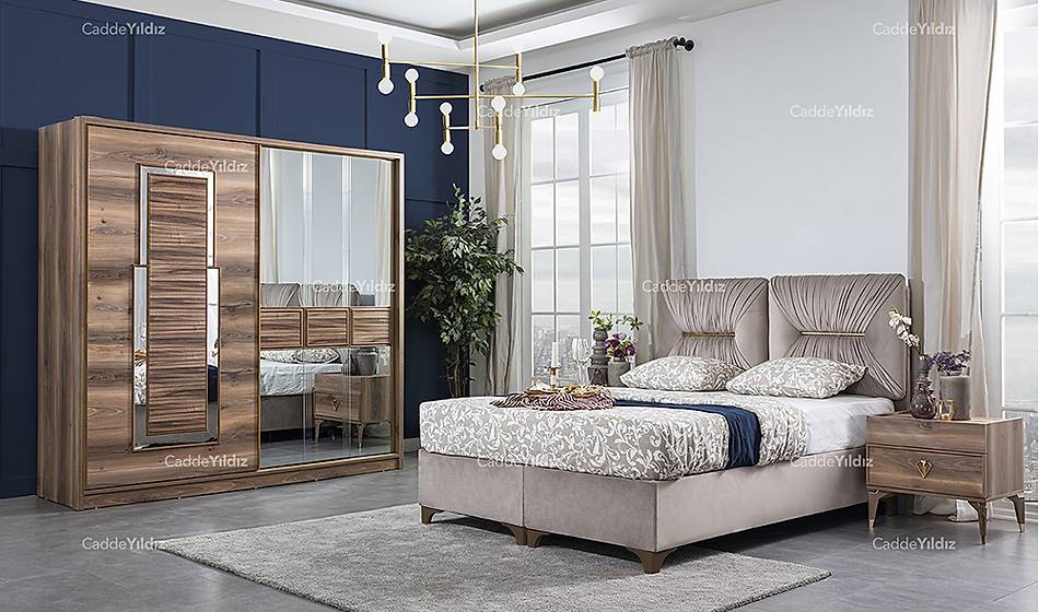 Ortaköy Mdf Yatak Odası CaddeYıldız Mobilya