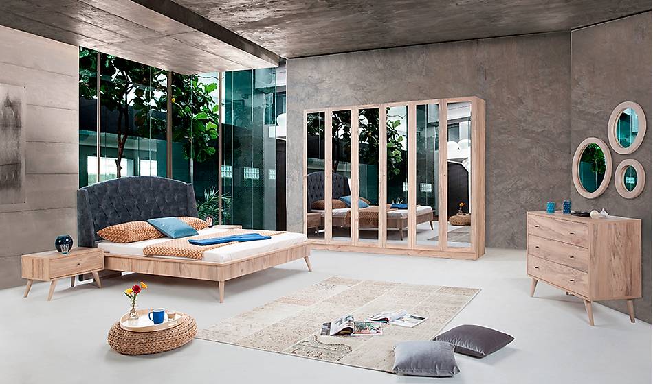 Alara Yatak Odası CaddeYıldız Mobilya Alışveriş Sitesi
