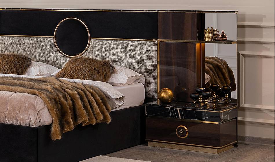 Asus Luxury Yatak Odası V2 CaddeYıldız Mobilya