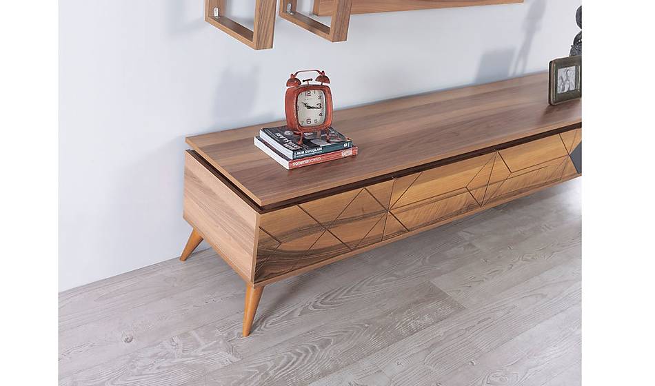 Vespa Ahşap Tv Ünitesi Tv Ünitesi Modelleri Yıldız Mobilya