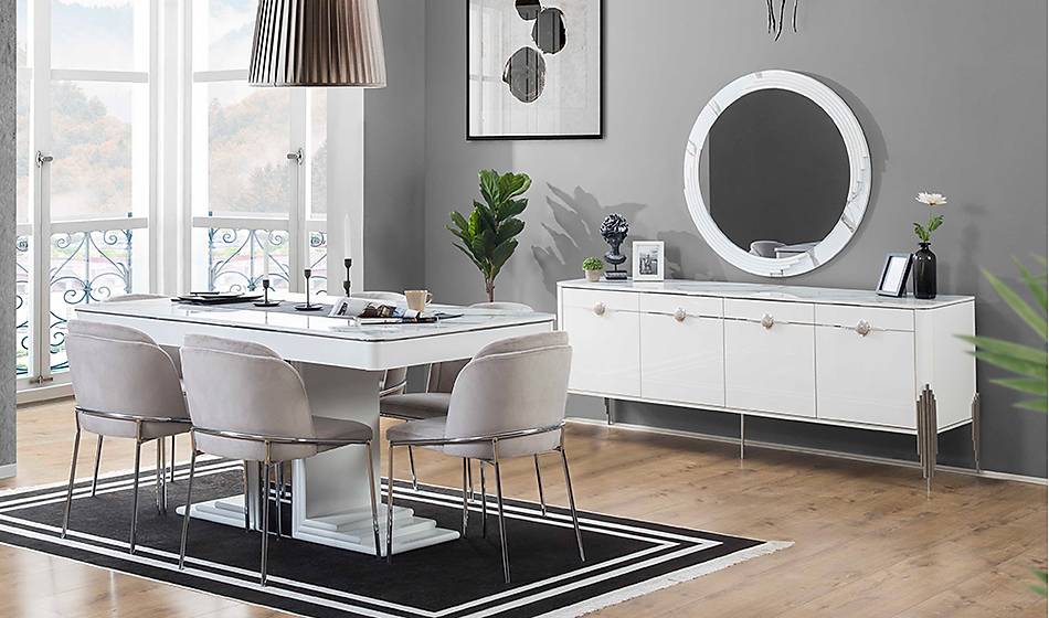 Liya Yemek Odası CaddeYıldız Mobilya