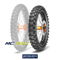 Metzeler MC 360 Mid Hard 100/90-19 57M TT MST