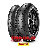 Pirelli Diablo Rosso II 120/70ZR17 (58W) (K) ve 200/50ZR17 (75W)
