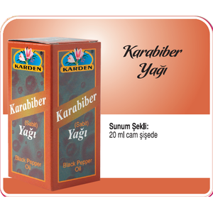 Karden Karabiber Ya�� 20ml