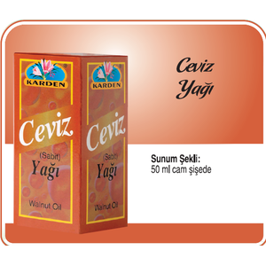 Karden Ceviz Yağı 50ml