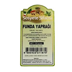  Funda Yapra�� 100 Gram