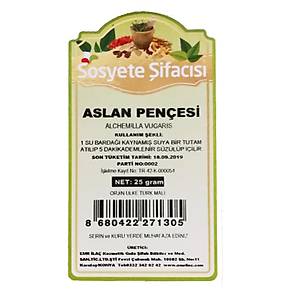 Aslan Pen�esi 25  gram