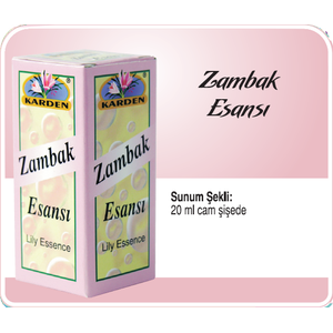 Karden Zambak Esans� 20 Ml