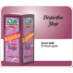 Karden Böğürtlen Yağı 20 Ml