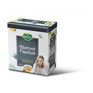 Akzer Biberiyeli Papatyali �ay 60li s�zen po�et