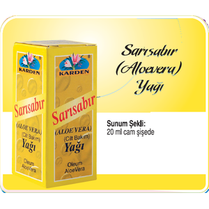 Karden Sar�sab�r (Aloevera) Ya�� 20 Ml 