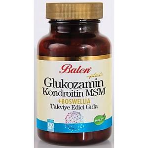Balen Glukozamin & Kondroitin & MSM & Boswella Tablet 1200 mg*120