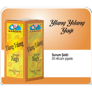 Karden Ylang Ylang Yağı 20 Ml