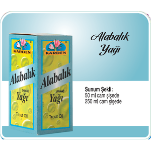 Karden Alabalık Yağı 50 Ml