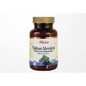 Balen Yaban Mersini Meyvesi Ekstrakt�(Bilberi) Kaps�l 300 Mg * 90