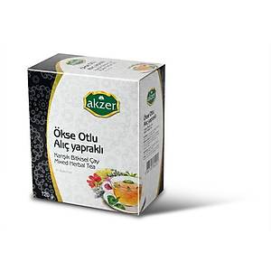 Akzer �kse Otlu Al�� Yaprakl� �ay 60 S�zen Po�et