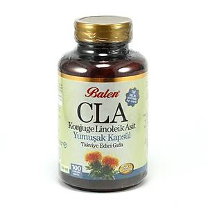 Balen CLA (Konjue Linoleik Asit ) Yumu�ak Kaps�l 1380 mg*100