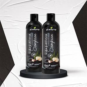 ALWEYNA  KARA SARIMSAK&��REKOTU �ZL� B�TK�SEL �AMPUAN 400 ML 2 AD