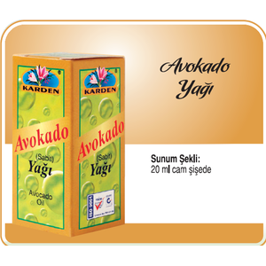 Karden Avokado Yağı 20ml