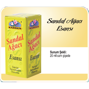 Karden Sandal A�ac� Esans� 20 Ml 