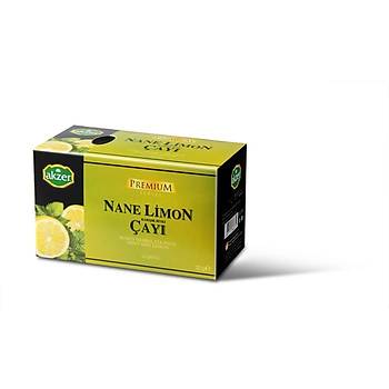 Akzer Premium Nane Limonlu Çay 20 Süzen Poþet