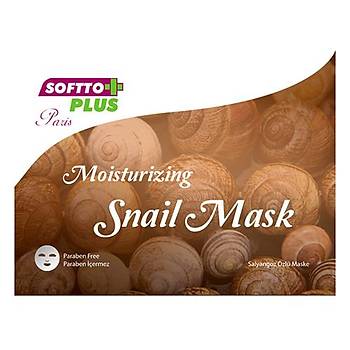 Softto Plus Nemlendirici Salyangoz Özlü Kağıt Maske
