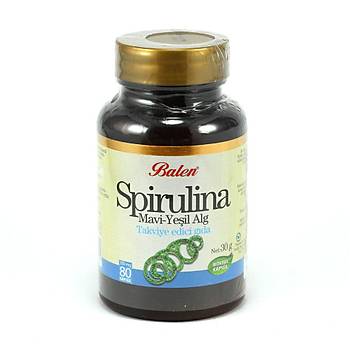 Balen Spirulina Kapsül 300 mg*80