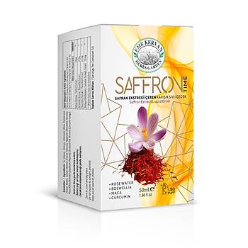 Emr Kervan Herbs Garden Saffron Time Safran Ekstresi ��eren S�v� ��ecek 50ml