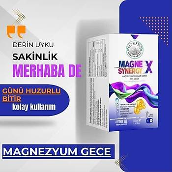 Emr Kervan Herbs Garden Magne Synergy X Magnezyum Formu ��eren S�v� 50ml- Gece