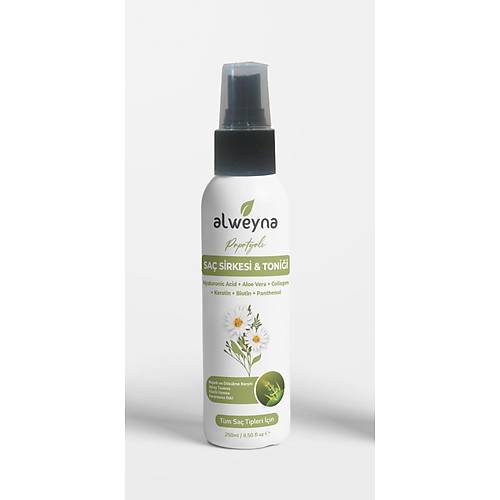 Alweyna Papatyal� Sa� Sirkesi & Toni�i 250 ML