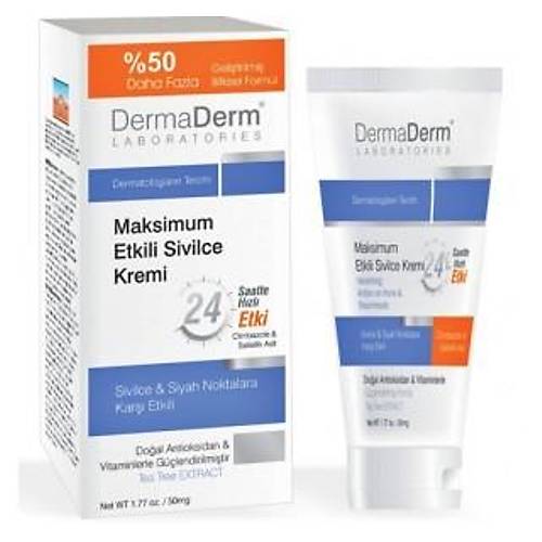 Dermaderm Sivilce & Siyah Nokta Giderici Krem