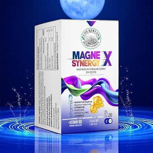 Emr Kervan Herbs Garden Magne Synergy X Magnezyum Formu ��eren S�v� 50ml- Gece
