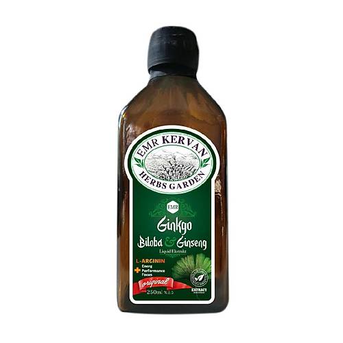 EMR KERVAN HERBS GARDEN G�NKO B�LOBA & G�NSENG EKSTRACT 250 ML
