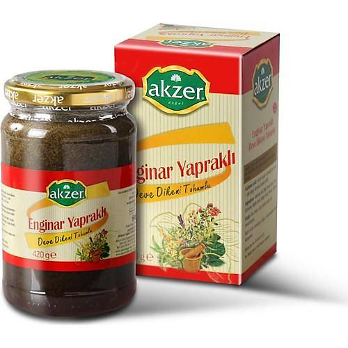 Akzer Enginar Yaprakl� Deve Dikeni Tohumlu Macun 420 gr