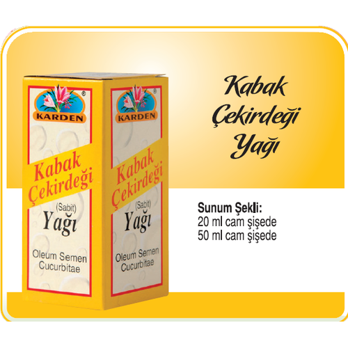 Karden Kabak �ekirde�i Ya�� 50ml