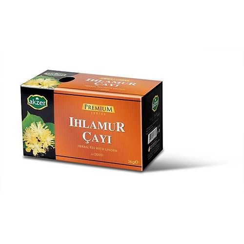 AKZER Premium Sallama Ihlamur �ay� 20 S�zen Po�et