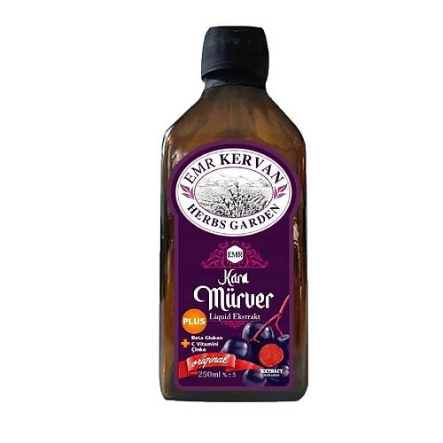 Emr Kervan Herbs Garden Kara M�rver Ekstrakt� 250ml
