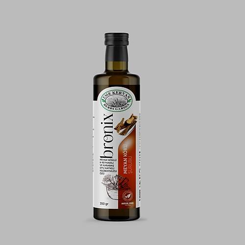 Emr Kervan Herbs Garden Bronix Meyan K�kl� & Reyhanl� Ve Karaba� Otu Katk�l� Ke�iboynuzu �z� 350gr Meyan K�k� �urubu
