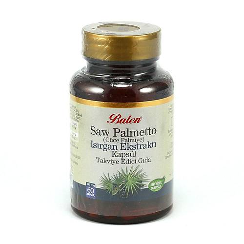 Balen Saw Palmetto & Is�rgan + �inko Kaps�l	375 mg*60