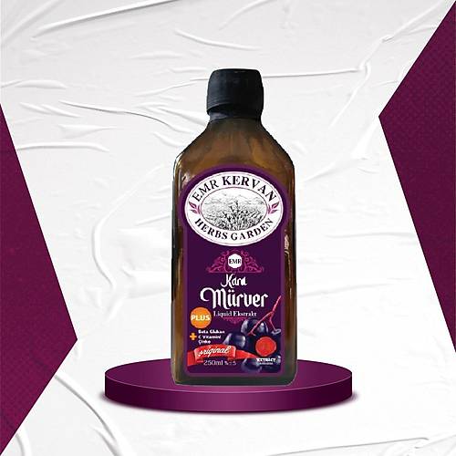 Emr Kervan Herbs Garden Kara M�rver Ekstrakt� 250ml