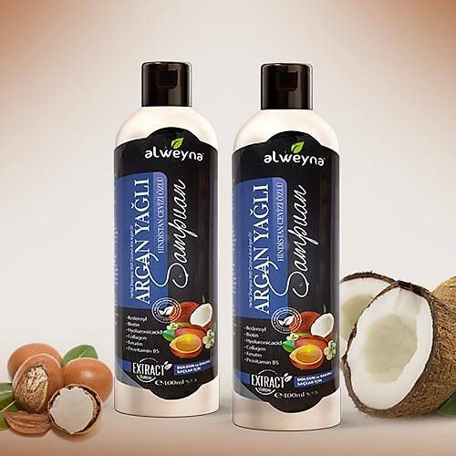 ALWEYNA  ARGAN&H�ND�STAN CEV�Z� �ZL� B�TK�SEL �AMPUAN 400 ML 2 AD
