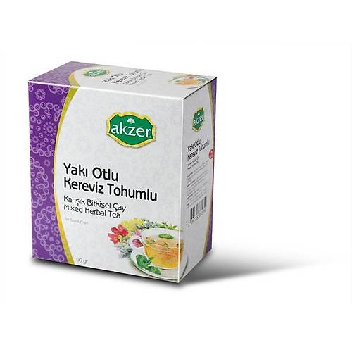 Akzer Yaki Otlu Kereviz Tohumlu �ay 60 poset