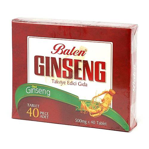 Balen Red Ginseng 300 mg. Kaps�l 20 Adet