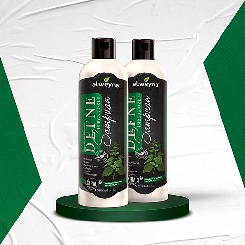 ALWEYNA DEFNE & ISIRGAN �ZL� B�TK�SEL �AMPUAN 400 ML 2 ADET