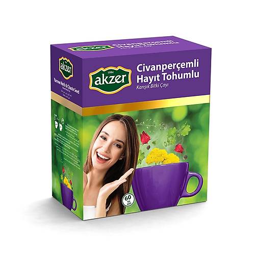 Akzer Bayan �ay� 60'l� S�zen Po�et