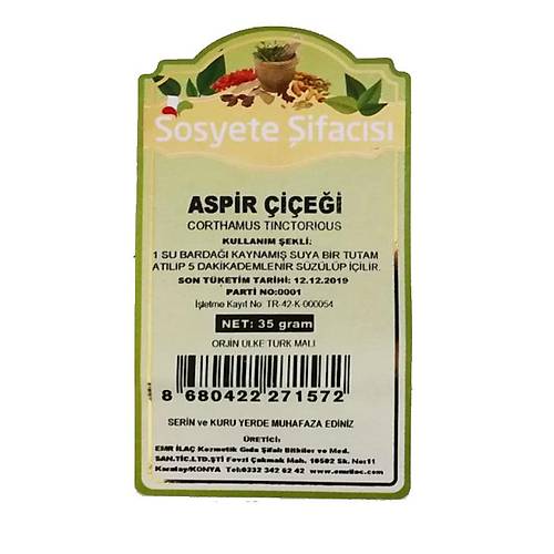 Aspir �i�e�i 35  gram
