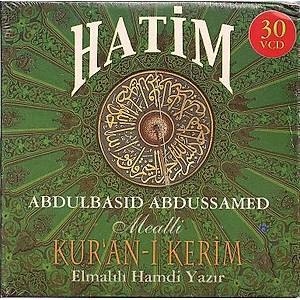 Abdulbasit Abdussamed VCD Hatim Seti