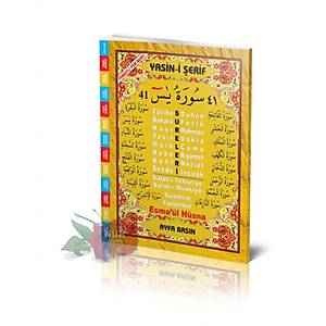 Orta Boy 41 Yasin Arap�a - Fihristli