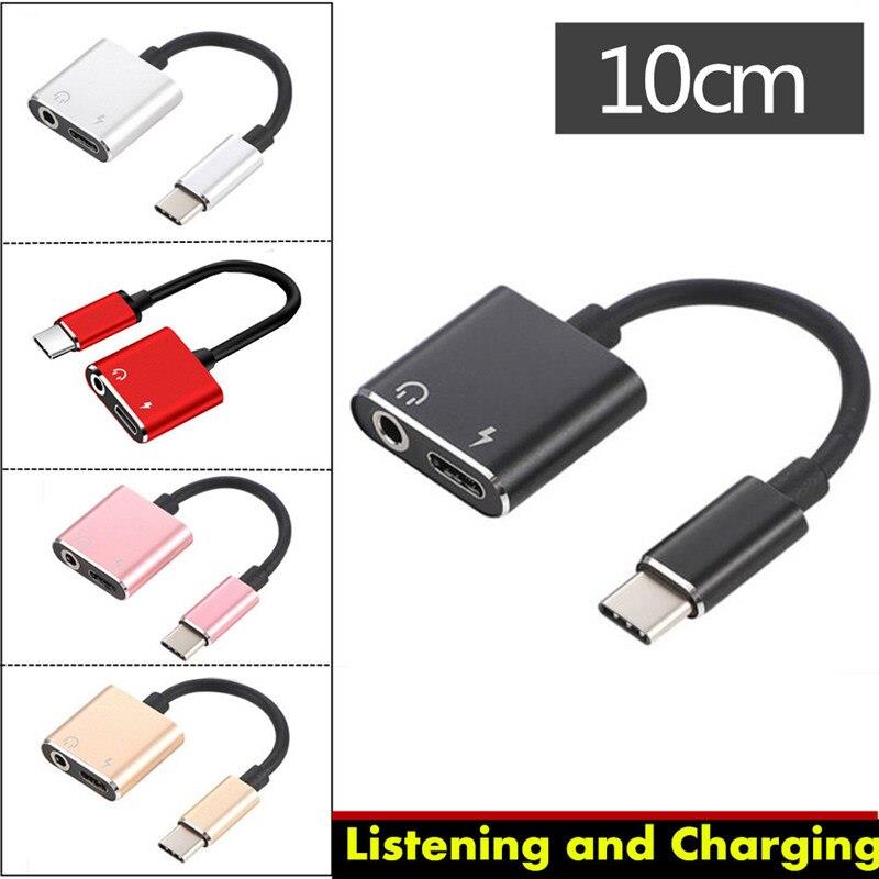 Xiaomi Type-C Kulaklık Çevirici + Şarj 10 cm Kablo