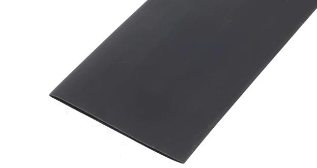 Isı ile 2/1 Daralan Makaron 60 mm - Siyah - 25 Metre